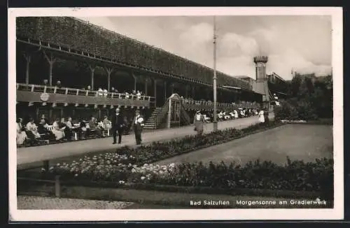 AK Bad Salzuflen, Mogensonne am Gradierwerk