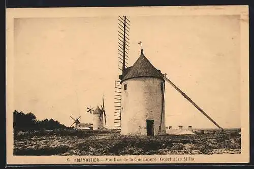 AK Noirmoutier, Moulin de la Gueriniere, Windmühle