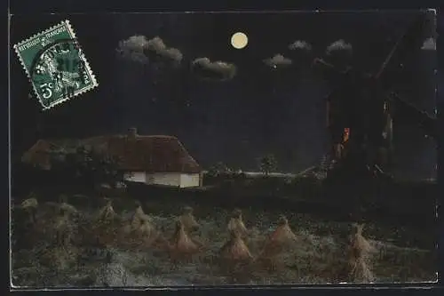 AK Saint-Maxent, Le Moulin