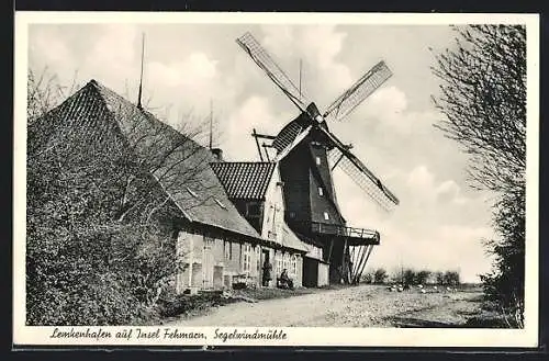 AK Lemkenhafen, Windmühle auf der Insel Fehmarn