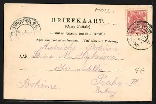 AK Zaandam, Gezicht op de Poel