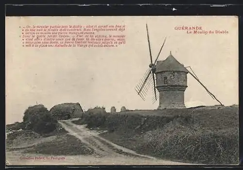 AK Guérande, Le Moulin du Diable