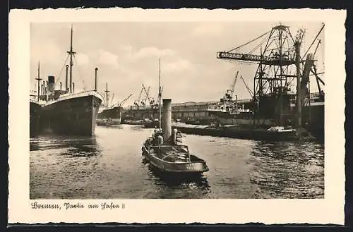 AK Bremen, Partie am Hafen