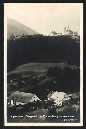 AK Ardning, Frauenberg an der Enns, Alpenhotel Bergwirt
