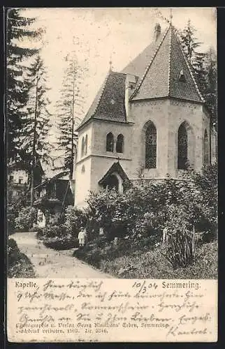 AK Semmering, An der Kapelle