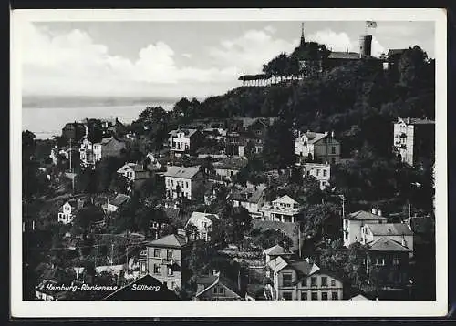 AK Hamburg-Blankenese, Ortsansicht mit Süllberg und 