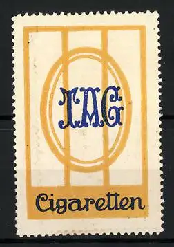 Reklamemarke Tag Cigaretten, Firmenlogo