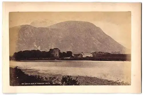 Fotografie G.W.W., Ansicht Inverlochy, Inverlochy Castle & Mount Ben Nevis