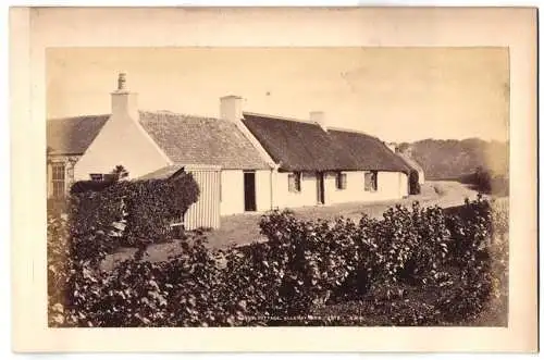 Fotografie G.W.W., Ansicht Alloway, Burns Cottage