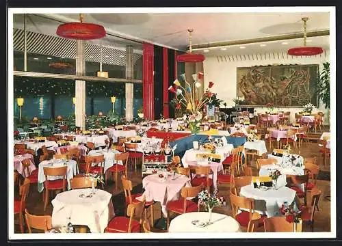 AK Lugano, Casino Kursaal, Innenansicht Restaurant