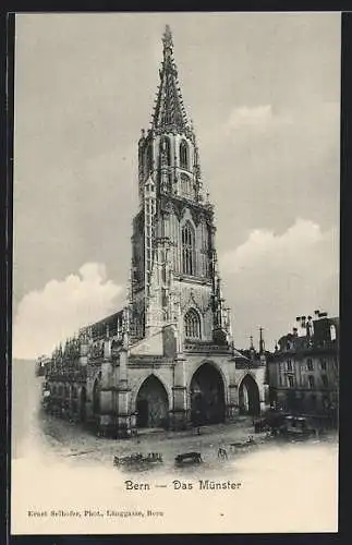AK Bern, Blick auf das Münster