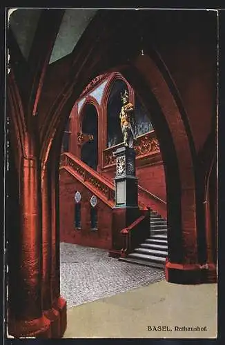 AK Basel, Durchblick auf den Rathaushof