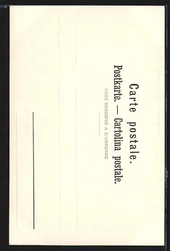 Künstler-AK Rivaz, Segelboot am Ufer