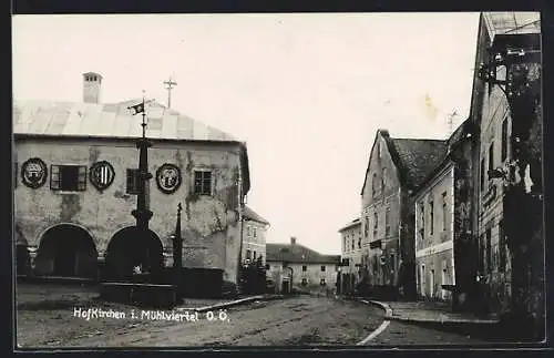 AK Hofkirchen i. Mühlviertel, Strassenansicht