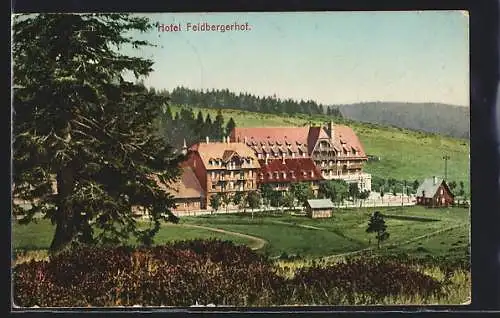 AK Feldberg / Schwarzwald, Hotel Feldberger Hof