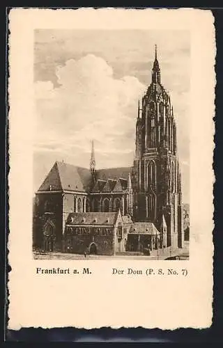 AK Frankfurt a. M., Ansicht des Doms