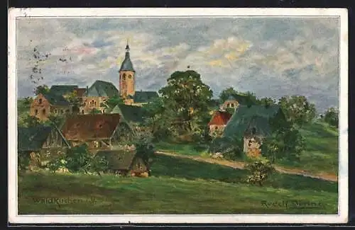 AK Waldkirchen / Vogtl., Ortsansicht