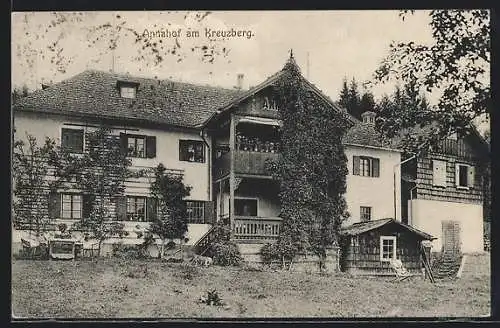 AK Payerbach, Alpen-Gasthaus Annahof am Kreuzberg