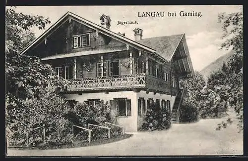 AK Langau, Jägerhaus