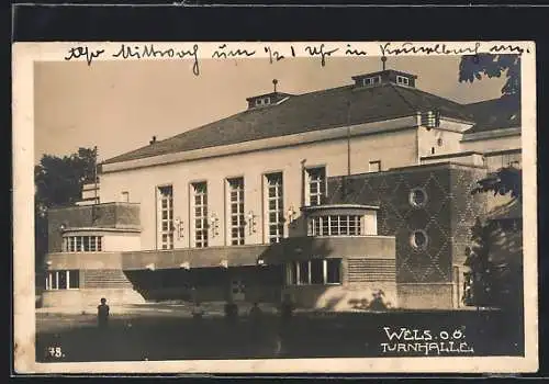 AK Wels, Ansicht der Turnhalle