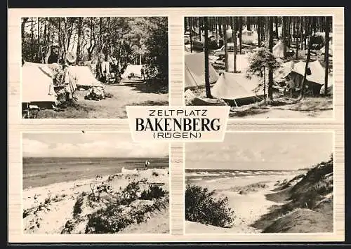 AK Bakenberg, Zeltplatz und das Strandleben