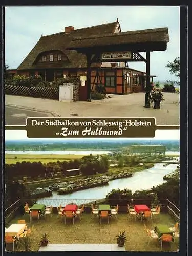 AK Lauenburg /Elbe, Hotel und Restaurant Zum Halbmond
