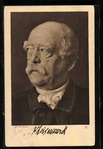 Künstler-AK Petersen: Fürst Otto von Bismarck