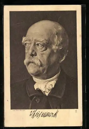 AK Porträtbild von Bismarck