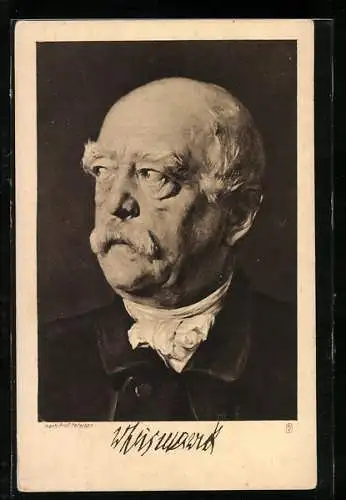 AK Portrait Fürst Otto von Bismarck