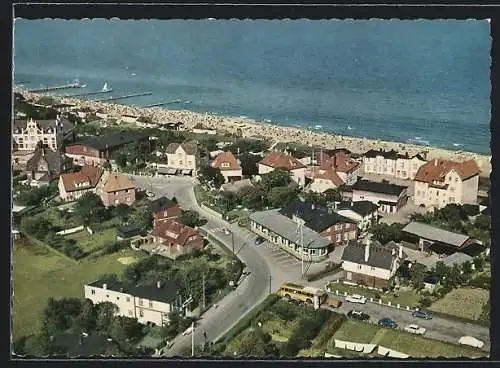 AK Dahme / Ostsee, Ortsansicht aus der Vogelschau