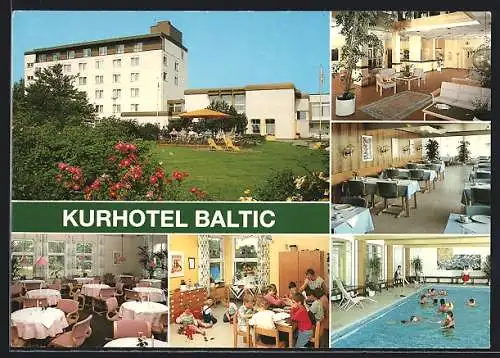 AK Grossenbrode, Kur Hotel Baltic mit Schwimmbad