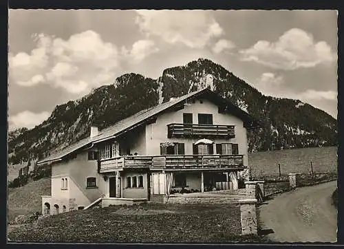 AK Burgberg /Allg., Grüntenklause Erholungsheim, Gasthaus