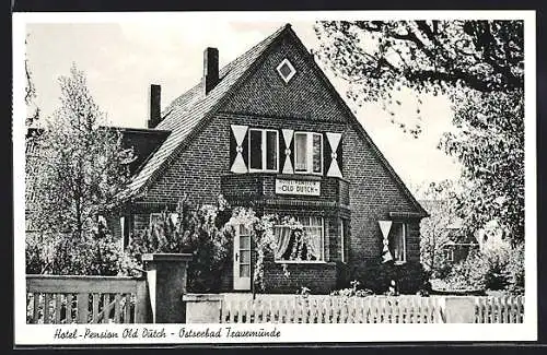 AK Travemünde, Hotel Old Dutch, Eingangsfassade