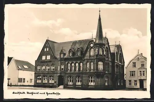 AK Bredstedt, Rathaus und Sparkasse