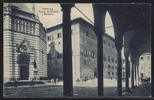 AK Pistoia, Piazza del Duomo e Battistero