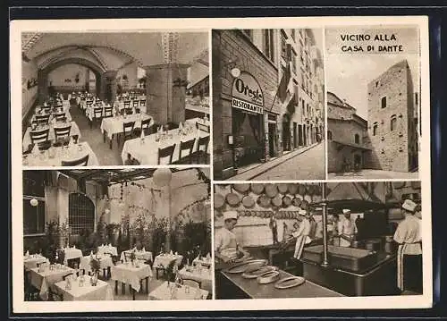 AK Firenze, Ristorante Oreste, Via Dante Alighieri 12