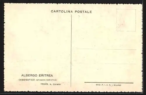 AK Cesenatico, Albergo Eritrea