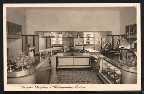 AK Torino, Taverna Dantesca, Modernissima Cucina