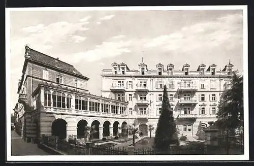 AK Bolzano, Blick zum Hotel Greif