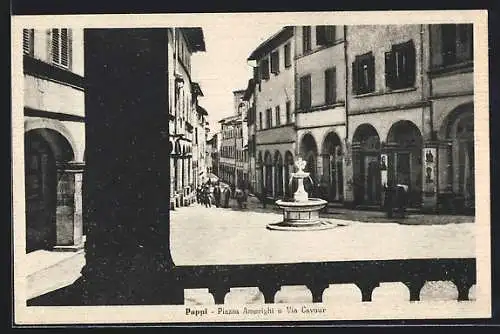 AK Poppi, Piazza Amerighi e Via Cavour