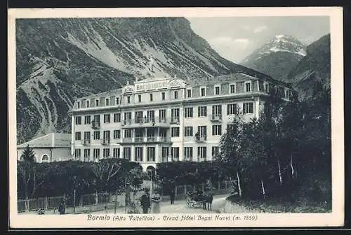 AK Bormio, Grand Hotel Bagni Nuovi, Pferdekutsche
