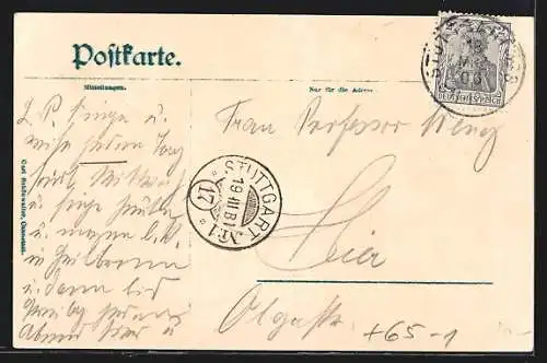 AK Stuttgart, In der Bahnhofhalle