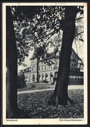 AK Kiel-Hasseldieksdamm, Gasthaus Gesellschaftshaus Waldesruh