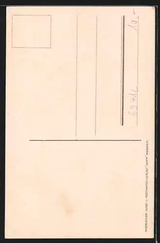 AK Eberbach a. N., Oldenwaldstrasse, Aussichtsturm, Leopoldplatz u. Kriegerdenkmal