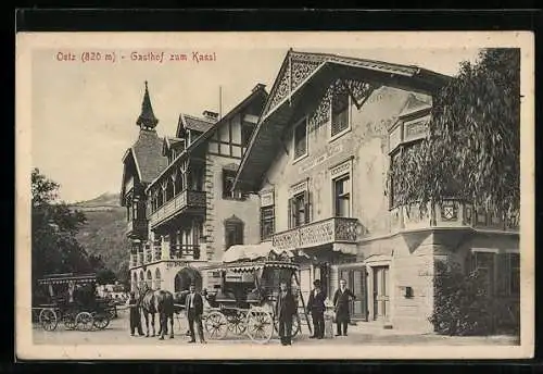 AK Oetz, Gasthaus zum Kassl