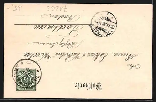 Lithographie Weil der Stadt, Juden-Tor, Kapelle, Stadtkirche mit Rathaus u. Keppler-Denkmal