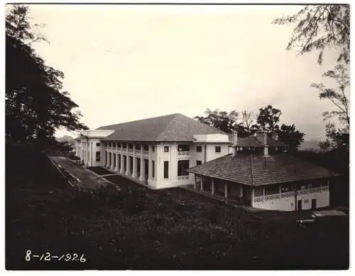 Fotografie unbekannter Fotograf, Ansicht Singapur, Fort Canning, Barrack Block, Commanding Royal Engineer Malaya