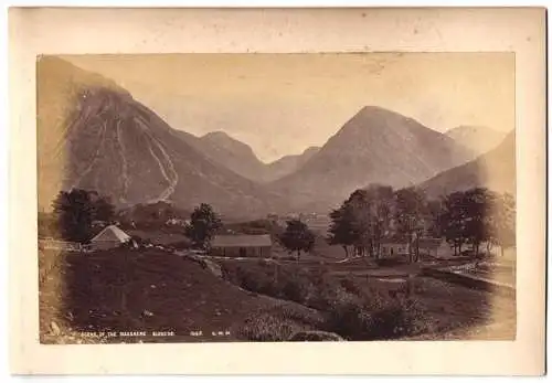 Fotografie G.W.W., Ansicht Glencoe, Scene oif the Massacre