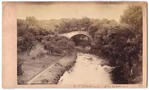 Fotografie J.V., Ansicht Tighnabruaich / Schottland, Glen Caladh Castle, Kyles of Bute