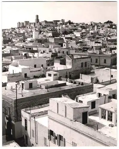 Fotografie unbekannter Fotograf, Ansicht Sousse, Panorama der Stadt
